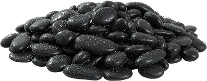 MSI Decorative Polished Black Pebbles, 0.4 inch, 40 lb. Bag (55 Bags/Pallet)