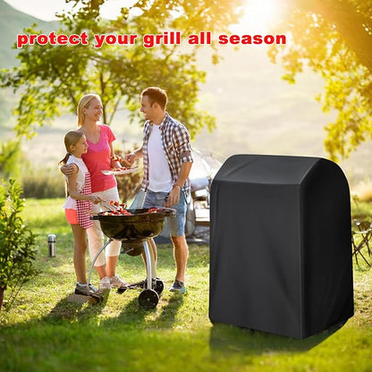 Grill Cover, 40-Inch Heavy Duty Waterproof UV Resistant BBQ Grill Cover for Outdoor Grill, Fit for Nexgrill Brinkmann Weber Char-Broil and More