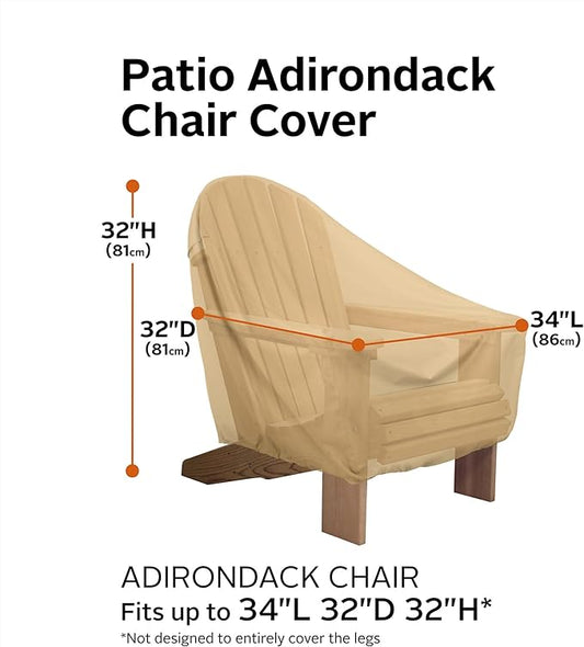 Classic Accessories Terrazzo Stackable Patio Chair Cover