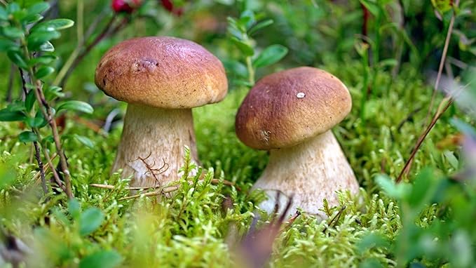 Porcini Mushrooms Spores Non GMO Heirloom 100 Seeds