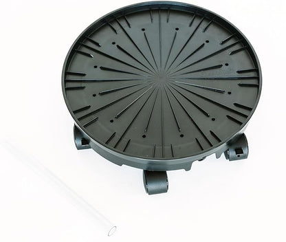 Greenstalk Universal Ultimate Spinner Base with Wheels Great for Rotating and Moving Large Planters and Pots
