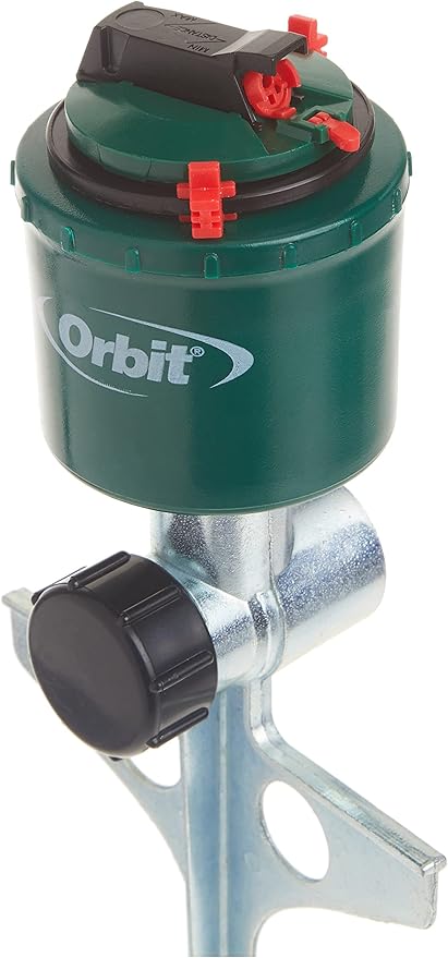Orbit 3 Pack Compact Gear Driven Lawn Sprinkler on Sturdy Spike Base