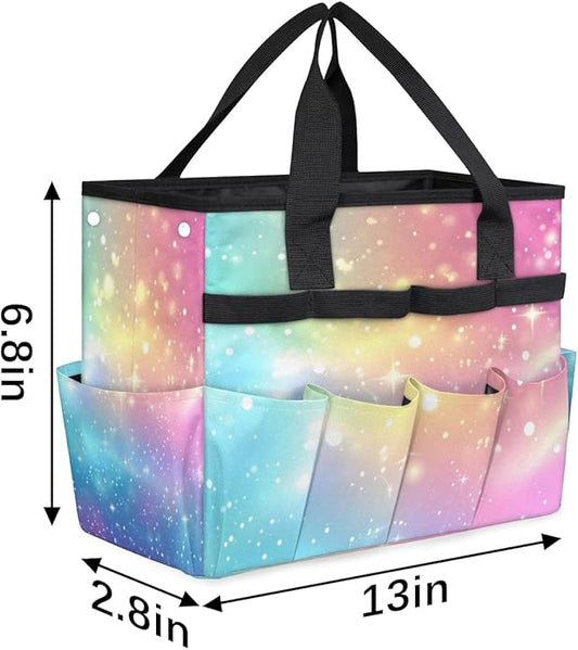 Garden Tool Bag Garden Tool Storage Bag with Pockets Handle Portable Garden Tote Bags for Women Men