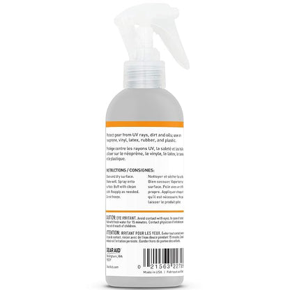 GEAR AID UV Protectant and Conditioner Spray, Apply to Outdoor Gear Made of Plastic, Vinyl, Neoprene such as Tents, Boat Covers, Kayaks and More to Prevent Cracking, Discoloration and Fading, 4 oz