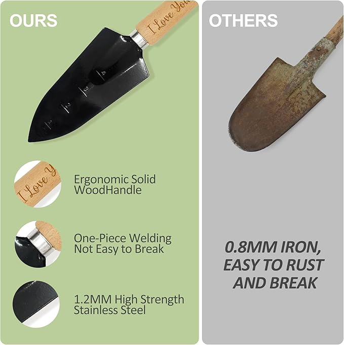Nana Gifts, Mothers Day Garden Kit for Nana Gifts from Grandkids Floral Gardening Tools and Durable Garden Tools Organizer Tote, Ideal Gardening Set for Women on Christmas Plant Lover Present