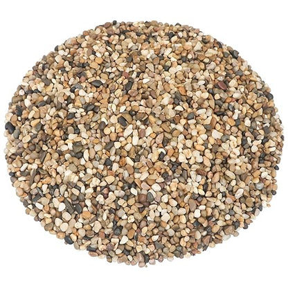 Landscape Rocks,Landscaping Pebbles,River Rocks,Decorative Ornamental Pebbles,Garden Landscaping Stones, Gravel Filler for Home Decoration Flower Bed Fish Tank Plants Vases Succulents (10 Pounds)