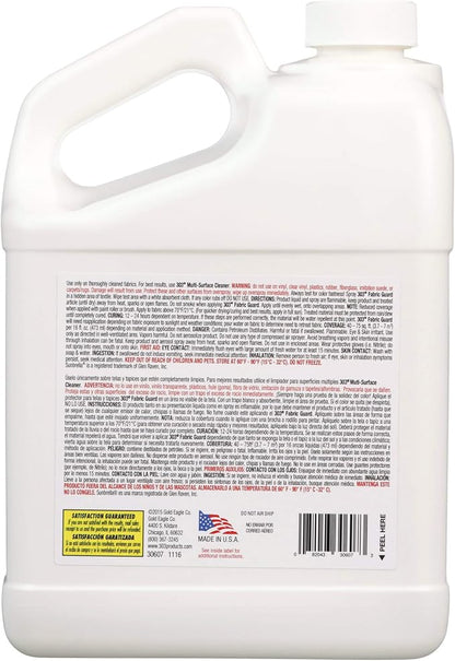 303 Fabric Guard Water Repellent for Outdoor Fabrics, 1 Gallon | Restores water and stain resistance on outdoor fabric, canvas, cushions, and upholstery.