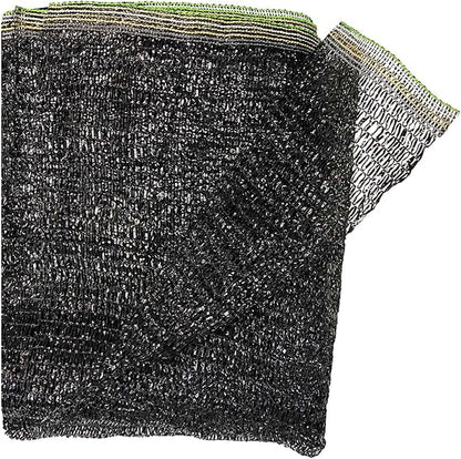 Cool Area 55% 10x20ft Sunblock Shade Cloth Cover Mesh UV Resistant Net for Garden Flower Plant Greenhouse, Black
