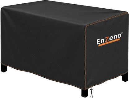 Enzeno Fire Pit Cover Rectangular,Outdoor Firepit Cover Waterproof,Oxford Cloth Patio Fire Table Cover for Outdoor Fire Pit,Fits Gas Firepit Covers(45" L x 30" W x 24" H)
