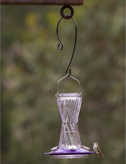 More Birds 38022 Metal Branch Hook Feeders, small, Black