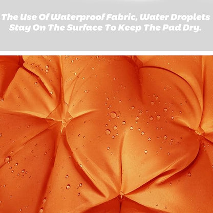 Replacement Cushions for Swing, Swing Cushions 3 Seater Replacement, Waterproof Thicken Washable Pad Cushion for Outdoor Indoor Furniture Swing Patio (Orange, 40x71 inch)