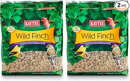 Kaytee Wild Bird Finch Food Blend, 5 lb (Pack of 2)