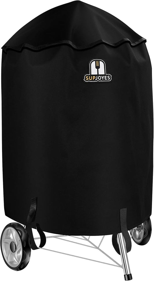 Grill Cover for Weber Charcoal Kettle, 26 Inch BBQ Grill Covers, Heavy Duty Waterproof Barbecue Accessories