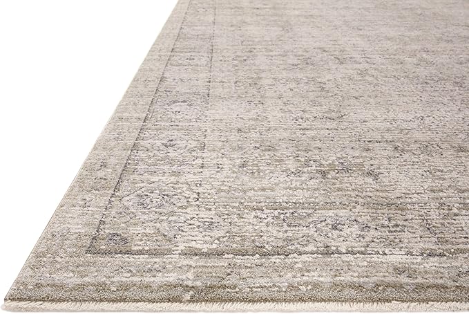 Loloi Amber Lewis Alie Collection ALE-03 Taupe/Dove 2'-3'' x 3'-10'', .13'' Pile Height, Accent Rug