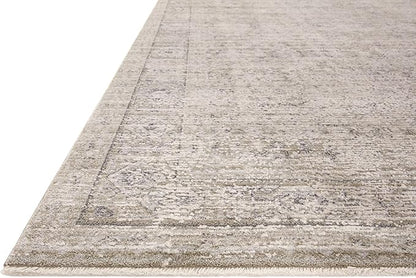 Loloi Amber Lewis Alie Collection ALE-03 Taupe/Dove 2'-3'' x 3'-10'', .13'' Pile Height, Accent Rug