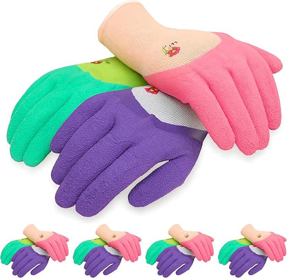 G & F Products Women’s Gardening Gloves, Micro-Foam Coated, Durable, Flexible Nylon Shell, Textured Palm for Maximum Grip