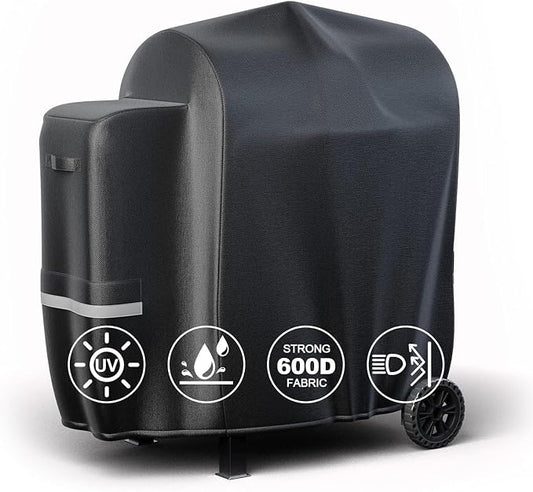 73700 Grill Cover for Pit Boss 700FB, Classic 700, Lexington 500, Lexington 540, Pit Boss 400FB, Pro 600 and Z Grill 550B Series Wood Pellet Grills, Heavy Duty 600D Waterproof BBQ Cover