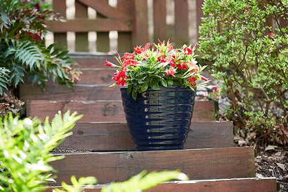 Southern Patio 14" Beehive Resin Indoor Pot Planter, 19.03 qt. Capacity
