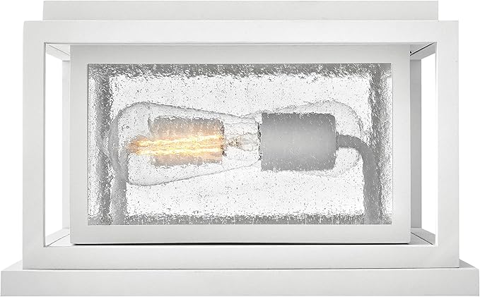 Hinkley Republic Small Pier Mount Lantern 12V, Low Voltage Textured White