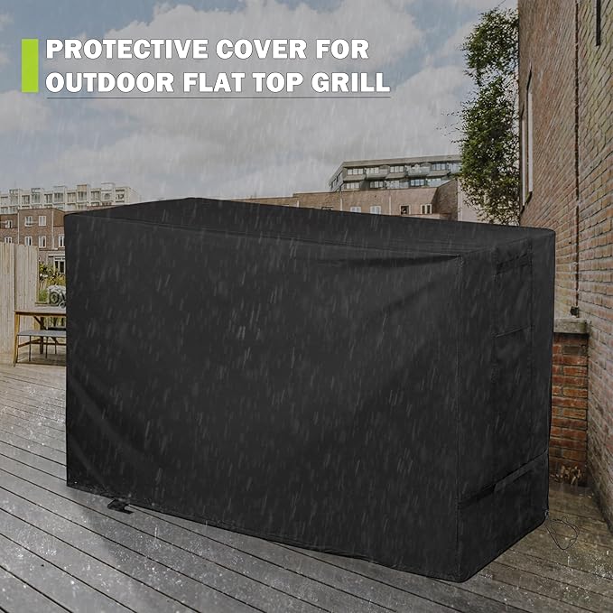 Grill Cover for Blackstone Bronco 5-Burner 44" Omnivore Propane Grill 2426, Outdoor Griddle Cover for Blackstone Original 44in 5 Burner Griddle 1568, Protective Flat Top Grill Cover
