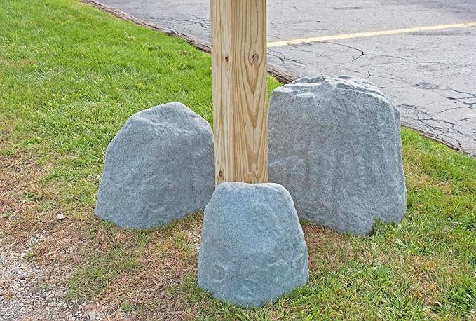 Emsco Group 2186 Landscape Rock Resin, Medium, Granite