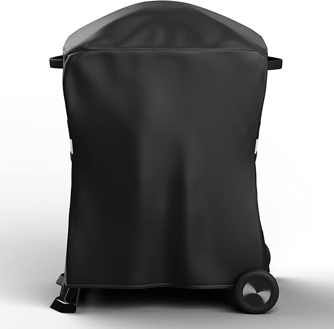 Utheer 7113 Grill Cover, 600D Heavy Duty Waterproof | For Weber Q100 Q1000 Q2000 Q2200 Series, Fits Weber 50060001 51060001, Liquid Propane Grills, Lawn & Garden
