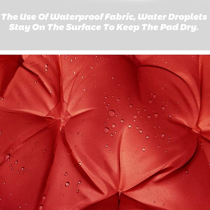 Replacement Cushions for Swing, Swing Cushions 3 Seater Replacement, Waterproof Thicken Washable Pad Cushion for Outdoor Indoor Furniture Swing Patio (red, 40x47 inch)