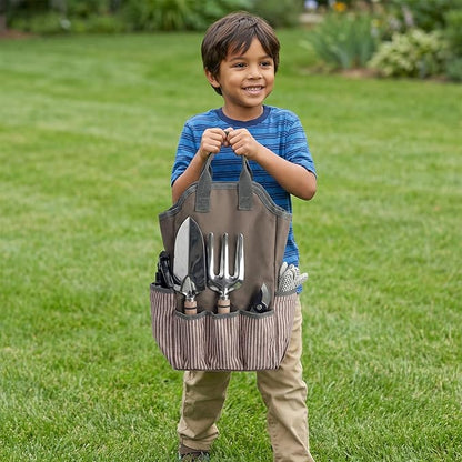 Gardening Apron - Gardening Tool Bag With Apron,Tool Bags & Aprons Tote Storage Bag with Pockets Tool Apron Practical Gardening Gifts for Men