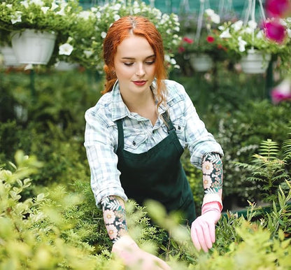Ultra-Thin Sun Protection Security Gardening Sleeves Flowers Thorn Proof Cooling Arm Sleeves to Cover Arms