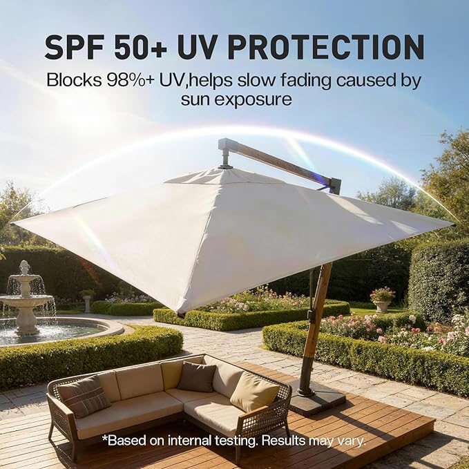 BERlOVE Outdoor Fabric Protector Spray: Waterproof & UV Protection for Patio Furniture, Upholstery, Cushions, Umbrellas and More– Durable Water Shield, 12.8oz