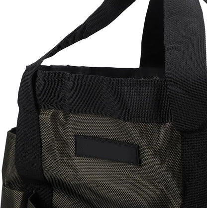 Generic Garden Tool Bag Organizer Strong Vibrant Heavy Duty Gardening Tote Toolbox for Home Organization 600D Oxford Fabric Green Color 30x30x23CM