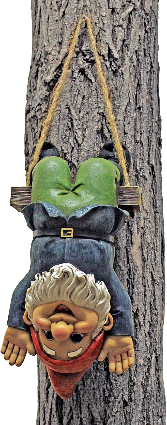 Design Toscano Alfie the Acrobat: Swinging Gnome Statue