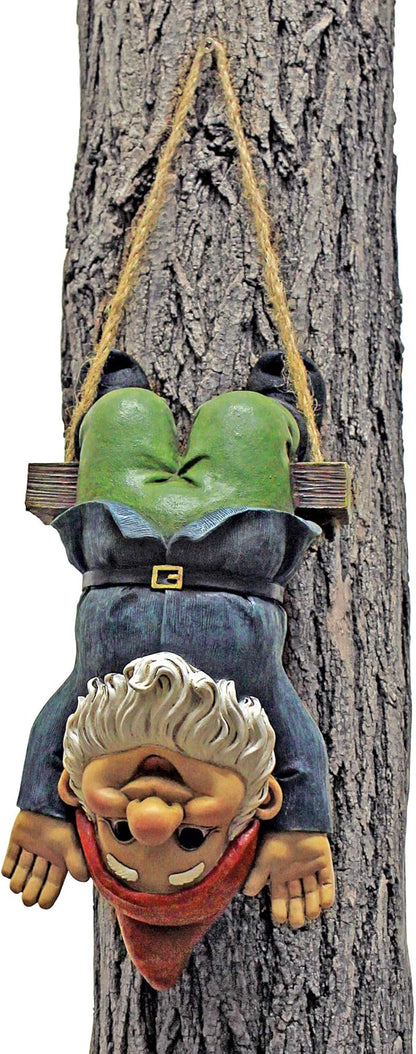Design Toscano Alfie the Acrobat: Swinging Gnome Statue