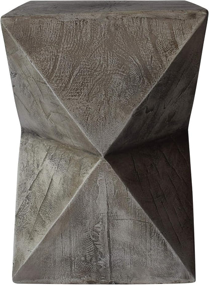 Christopher Knight Home Manuel Weight Concrete Accent Table, Light Gray