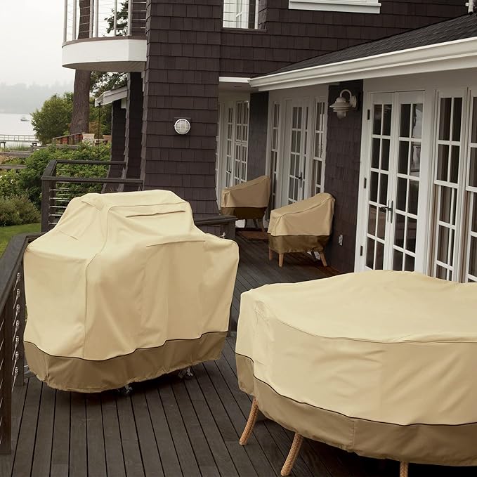 Classic Accessories Veranda Water-Resistant 38 Inch BBQ Grill Cover