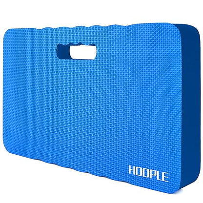 HOOPLE Extra Thick Kneeling Pad, Soft Foam Kneeling Cushion, Waterproof Gardening Knee Pads, Lightweight Knee Mat for Bathing, Workout Supplies, Exercise Yoga, Garden Work Gifts 17.5 x 11x 1 in, Blue