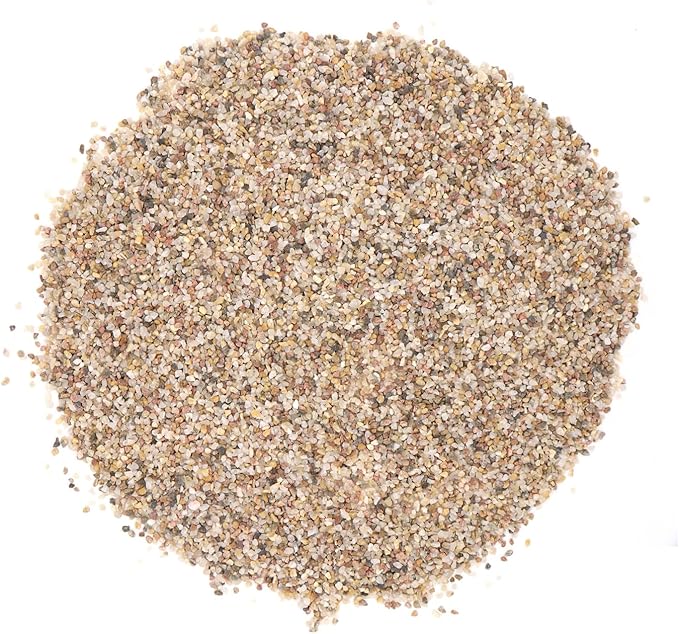 Coarse Sand. Golden Color. 1/8 Inch 10 lbs. for Potting Soil, Succulents, Pots, Plants, Gardening, Indoor, Crafting, Vase Fillers, Landscaping (X-Mini, COARSE Sand - Golden, 10)