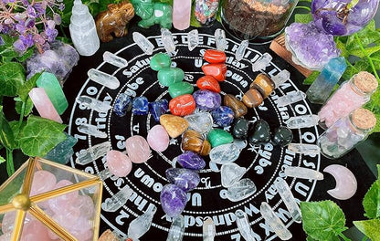 QINJIEJIE Black Obsidian Crystals Polished Stones Bulk 0.6-1" Natural Stone Tumbled Reiki Healing Crystal for Succulents Plants Vase Filler Decoration Bulk 0.45 LBS