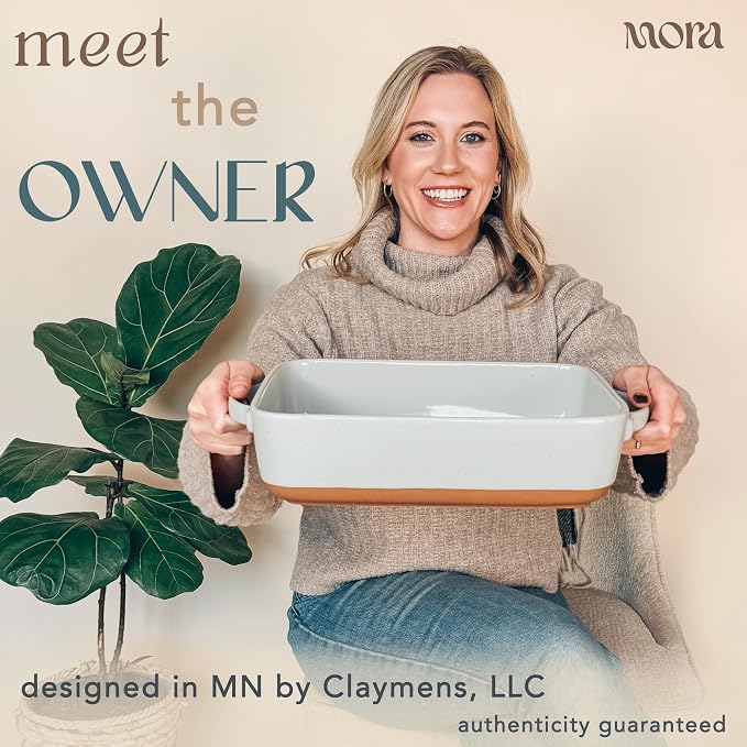 Mora 9x13in Porcelain Baking Dish - Oven to Table, Freezer Safe