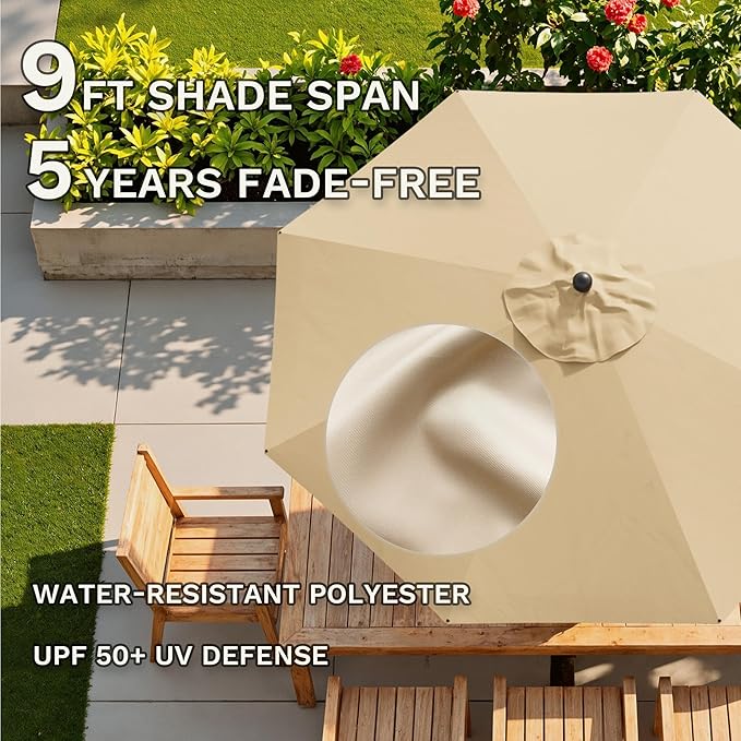 Patiowell Motorized Patio Umbrella