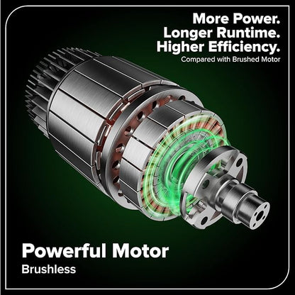 Greenworks 80V 16" Brushless Cordless Chainsaw (Great For Tree Felling, Limbing, Pruning, and Firewood / 75+ Compatible Tools), 2.0Ah Battery and Charger Included