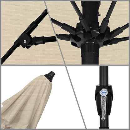 California Umbrella 9' Rd Sunbrella Aluminum Patio Umbrella
