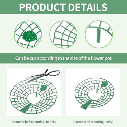 5 Packs Strawberry Supports - Reusable Strawberry Plant Stand Waterproof Growing Frame Plastic Fruit Tray Protectors Sturdy Strawberry Growing Racks to Keep Strawberries Off Mold, Rot and Dirt