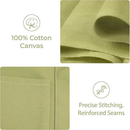 Canvas Wall Organizer for Garden Tool, Hand Tools, Stationery, Craft Items and Sewing Supplies,Green