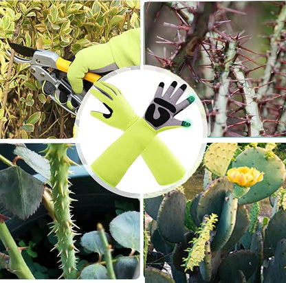 3-in-1 Gloves for Gardening, Farming & Cleaning, Stab-Proof, Anti-Slip, Wear-Resistant, Comfort, Breathable, Durable