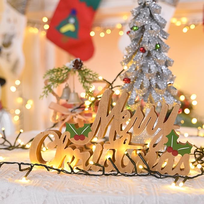 Dailyart Cluster Lights Christmas 500 LED Christmas Tree Lights Indoor Outdoor Waterproof 49Ft Fairy Lights Plug in with Remote & Timer Christmas String Twinkle Lights for Xmas Tree House, Green Wire