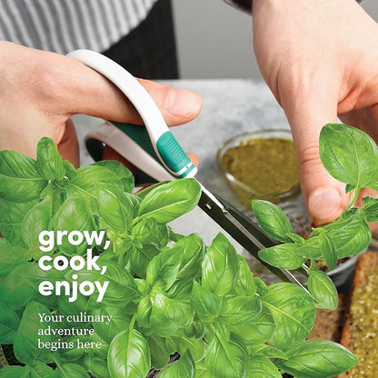 Planters' Choice 9 Herb Indoor Window Garden Kit - Birthday Gifts - House Plants Seeds - Best Unique Gift Ideas for Women, Mom, Friend, Her, Housewarming, Mother - Live Plant Starter, Gardening Lovers