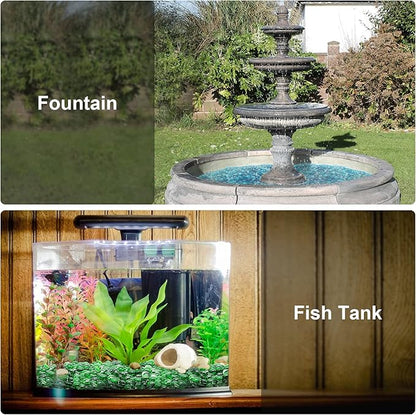 Stanbroil 10-Pound Fire Glass Beads - 1/2 inch Luster Fire Glass Drops for Fireplace Fire Pit | Gas Log Sets | Landscaping | Fish Tank, Crystal Ice Luster