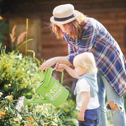 Gifts for Grandma, Grandma Birthday Gifts from Grandkids Garden Kit Floral Gardening Tools and Durable Garden Tools Organizer Tote, Ideal Gardening Gift for Women