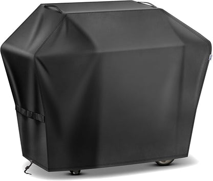 Grill Cover 60 Inch for Outdoor Gas BBQ Grill,Waterproof Fade Resistant Anti-UV Barbecue Grill Cover & Weather Protection BBQ Cover for Griddle Outdoor,Compatible with Weber Nexgrill Char-broil